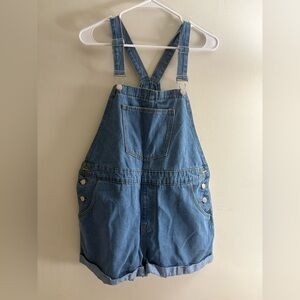 SHEIN Blue Denim with Yellow Stitching